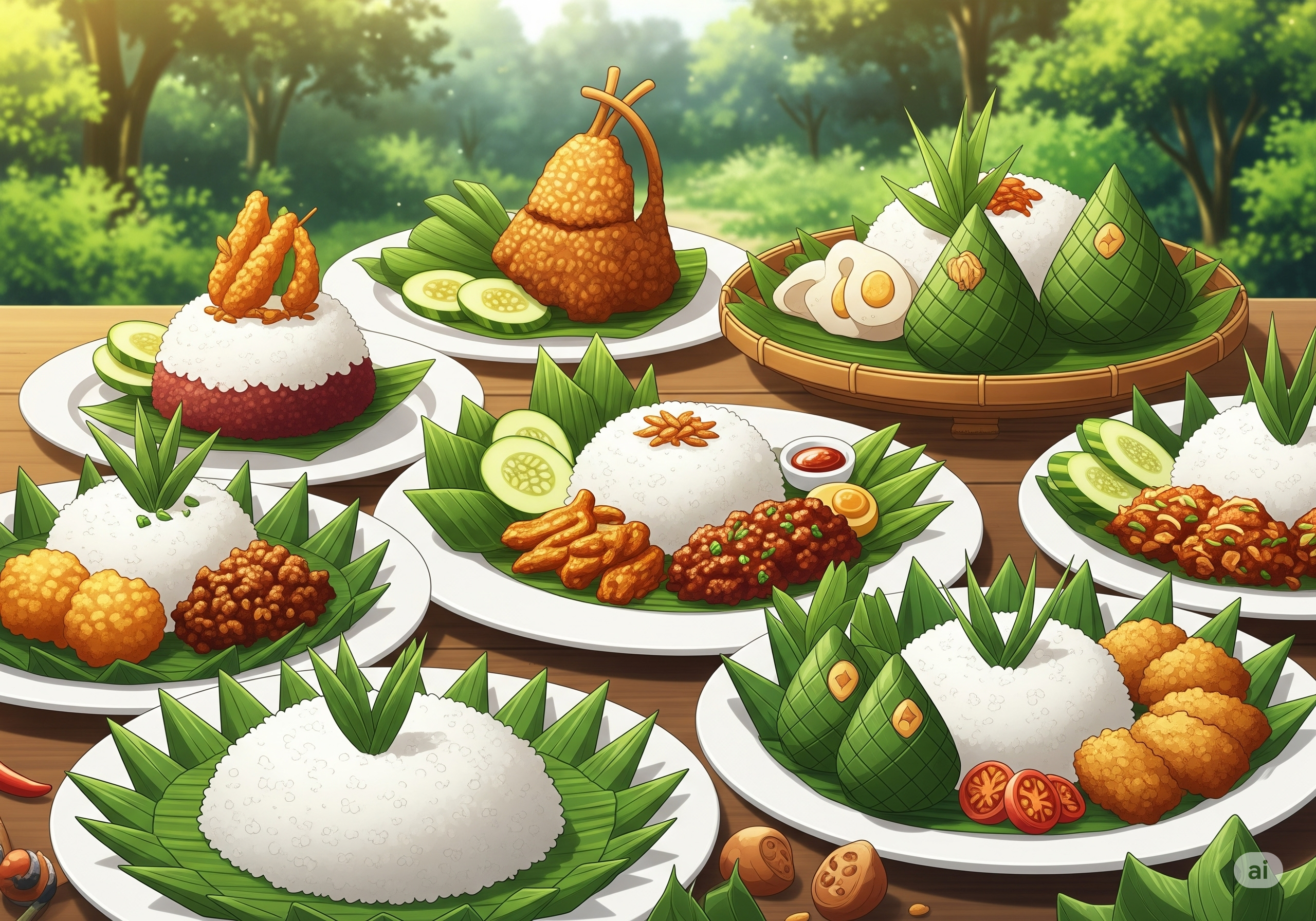 Nasi Teri Godong Jati